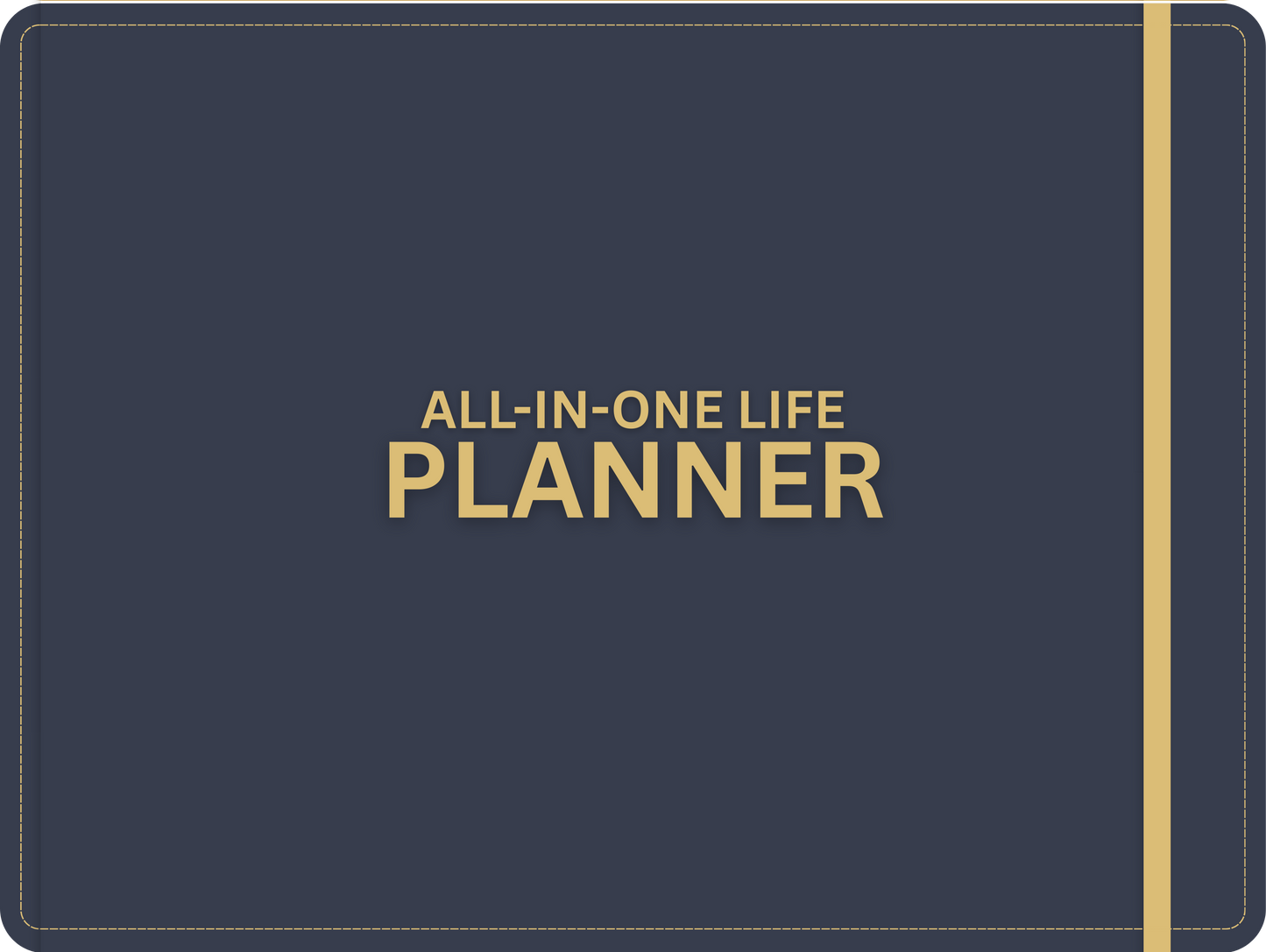2026 & Undated Reusable All In One Digital Planner | Hyperlinked Life Planner Bundle