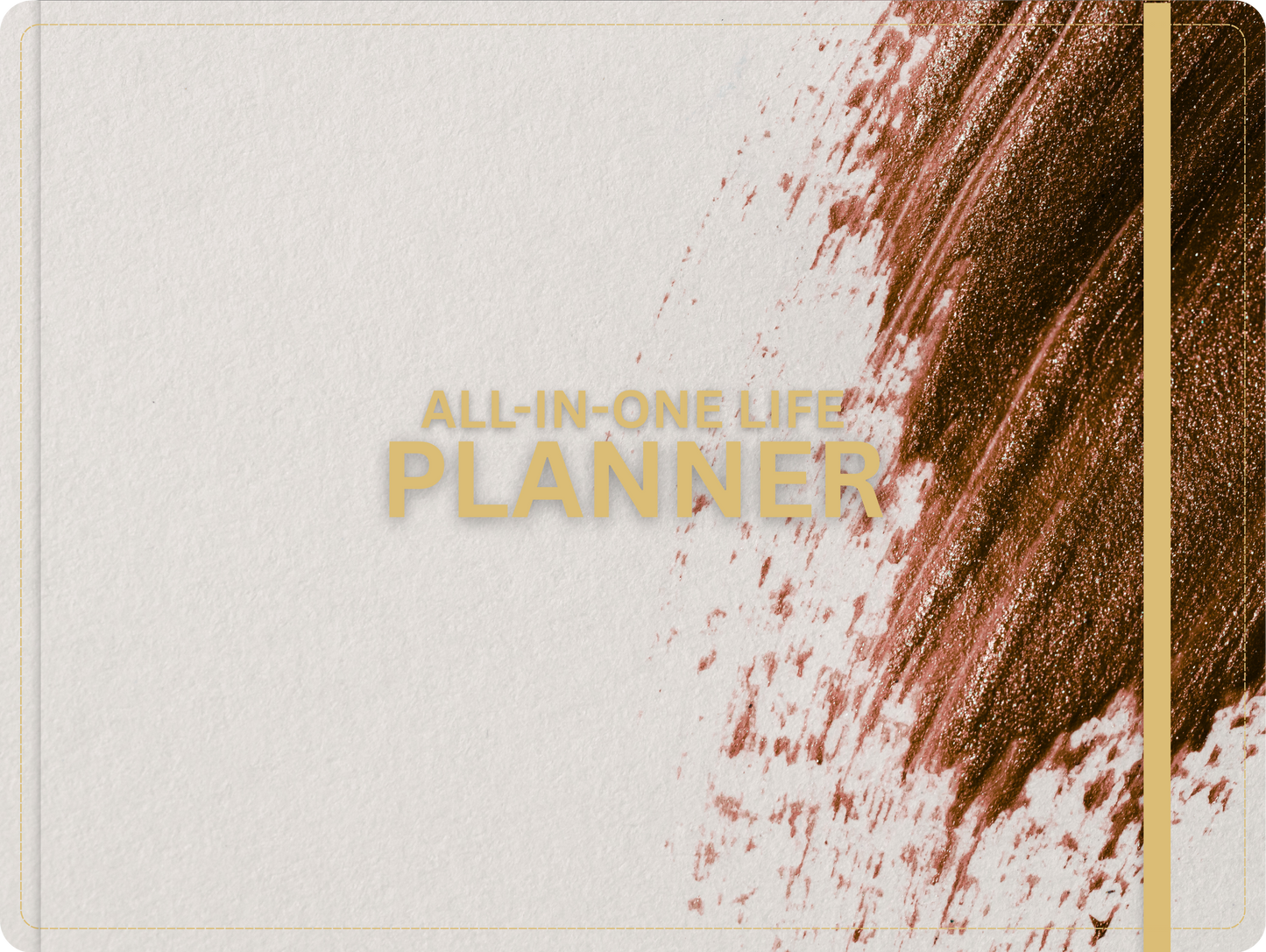 2026 & Undated Reusable All In One Digital Planner | Hyperlinked Life Planner Bundle